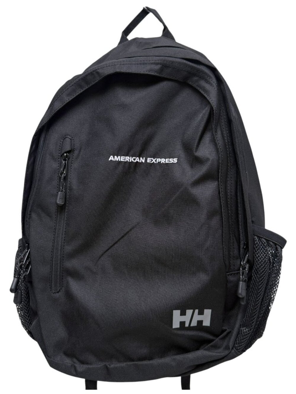 Helly Hansen Backpack Black Bag American Express Logo Laptop School Travel